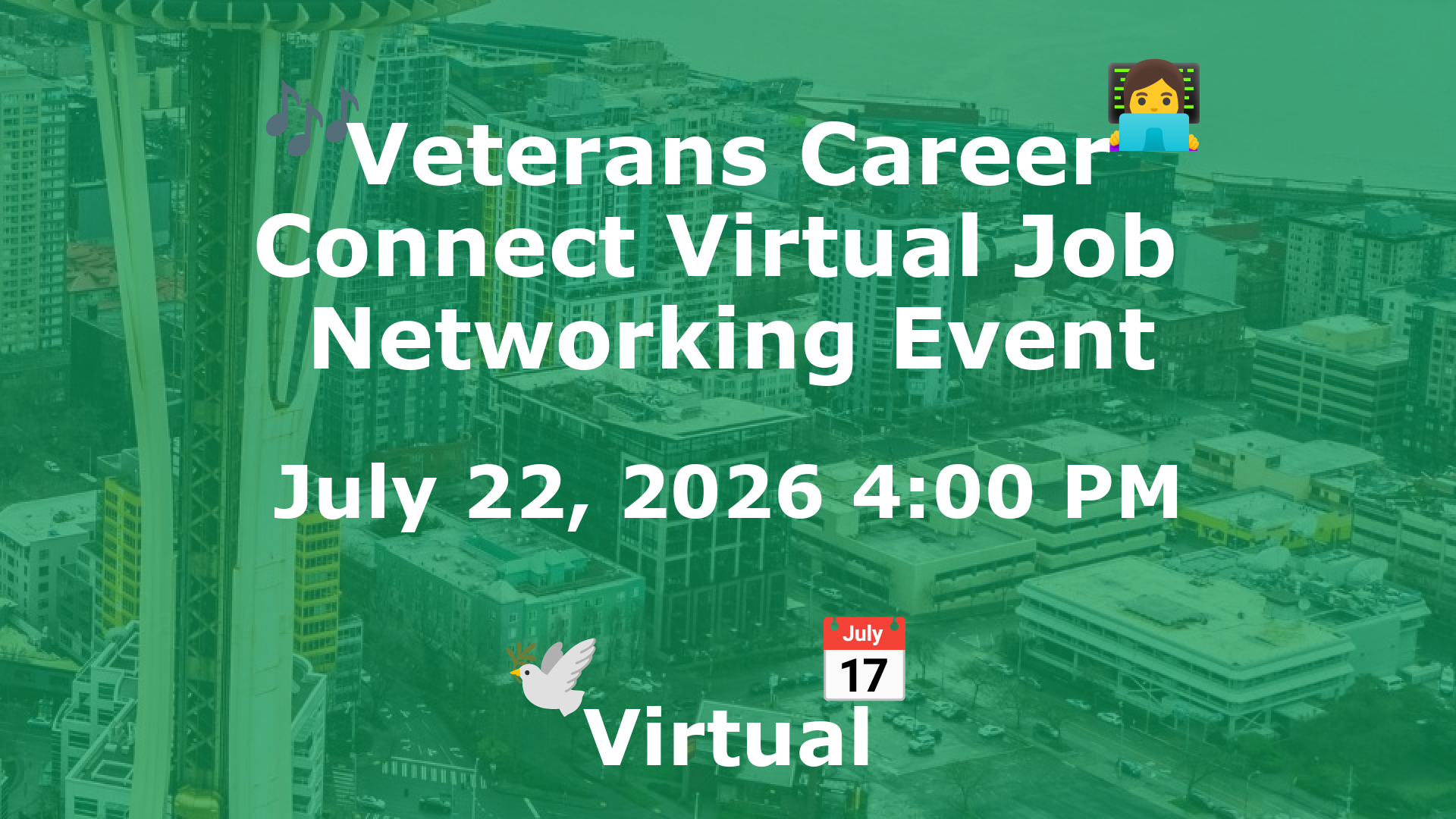 Veterans Career Connect Virtual Job  Networking Event event image